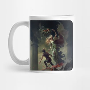 Persephone and Hades: A Tale of Love and Power Mug